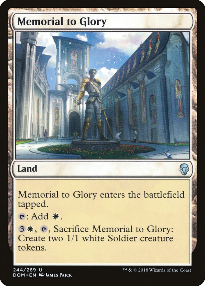 Memorial to Glory 244/269 (Dominaria) 