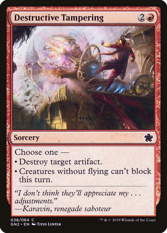 Destructive Tampering 38/64 (Magic Game Night 2019) 