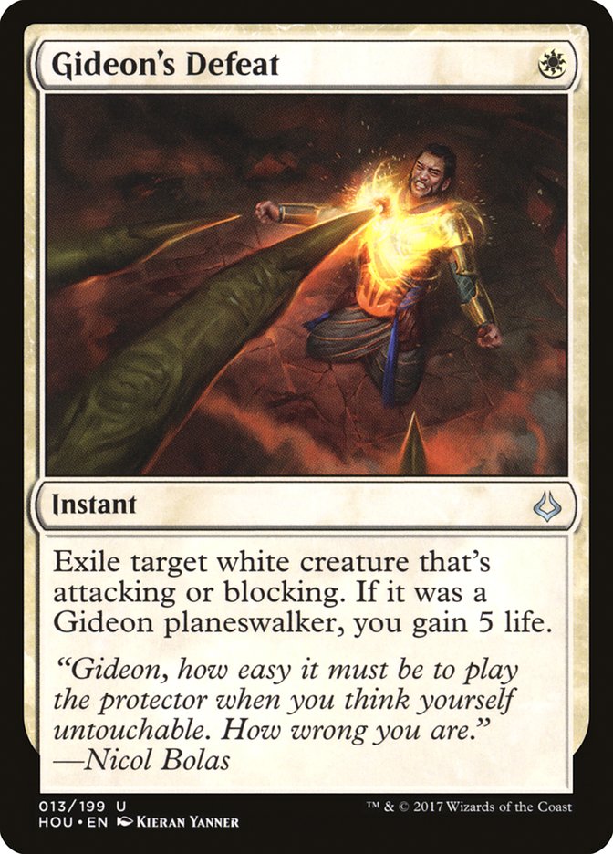 Gideon's Defeat 13/199 (Hour of Devastation) 