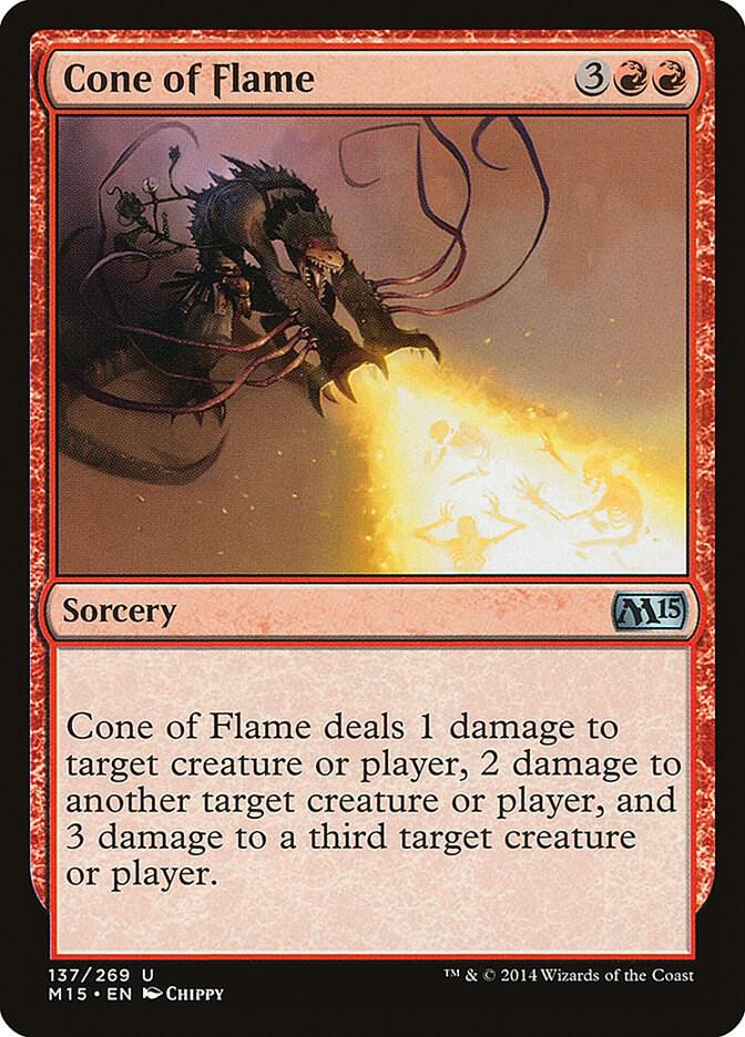 Cone of Flame 137/269 (Magic 2015 (M15)) 