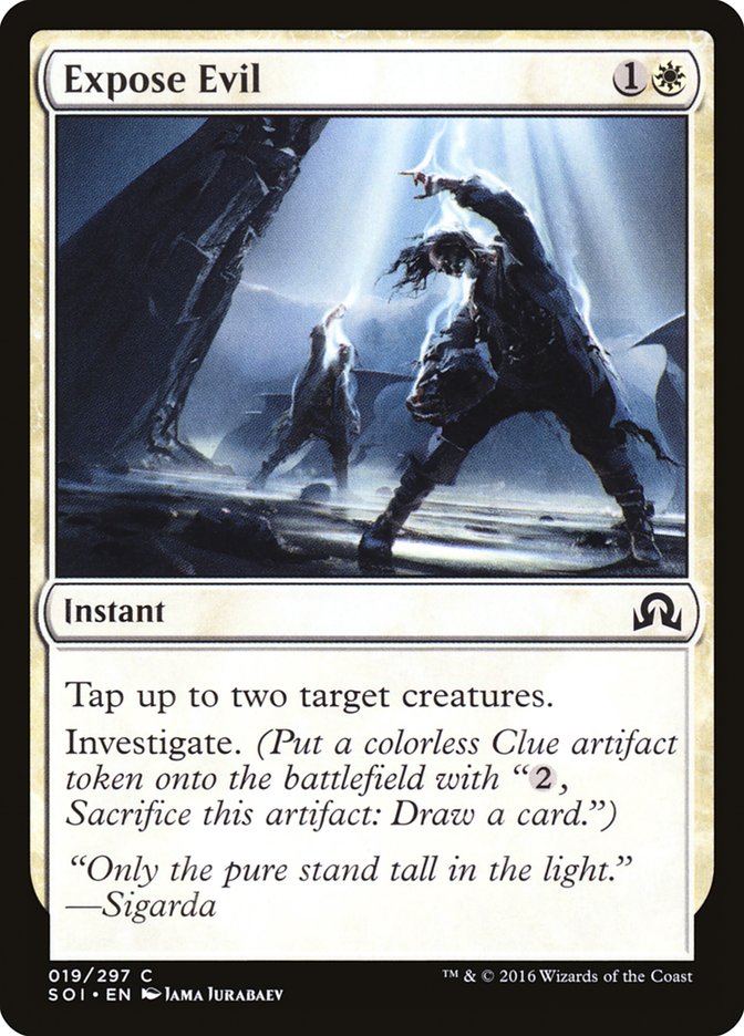 Expose Evil 19/297 (Shadows over Innistrad) 