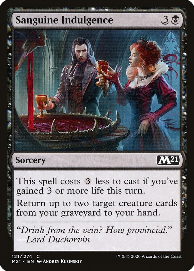 Sanguine Indulgence 121 (Core Set 2021) 
