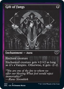 Gift of Fangs 380/534 (Innistrad: Double Feature) 