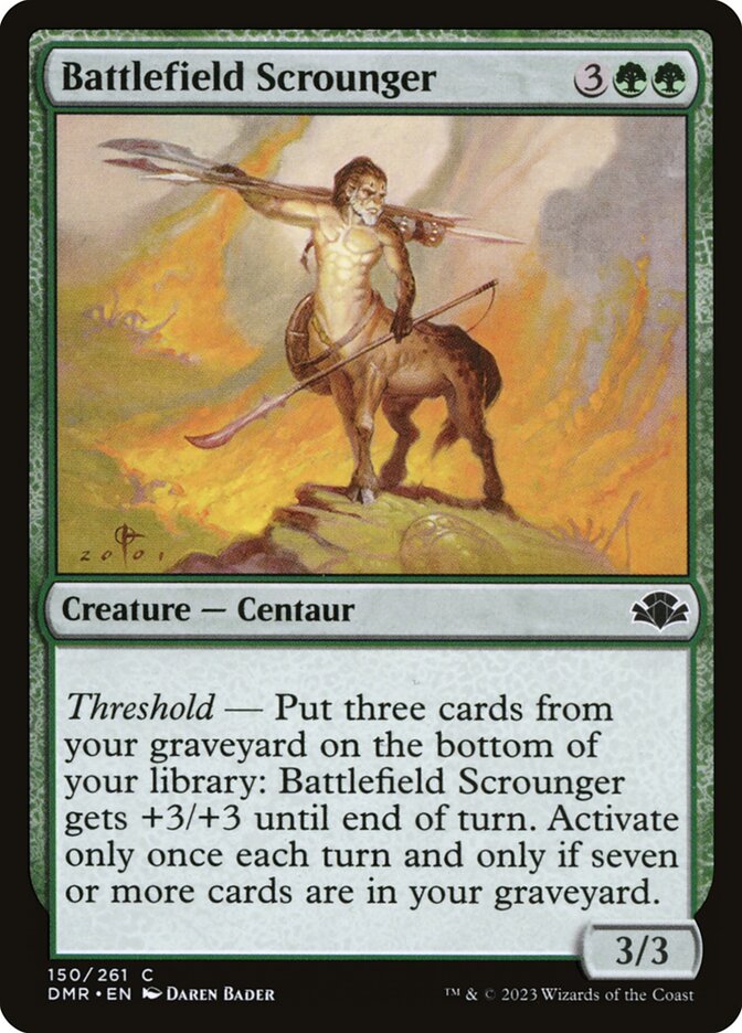 Battlefield Scrounger 150/261 (Dominaria Remastered) 