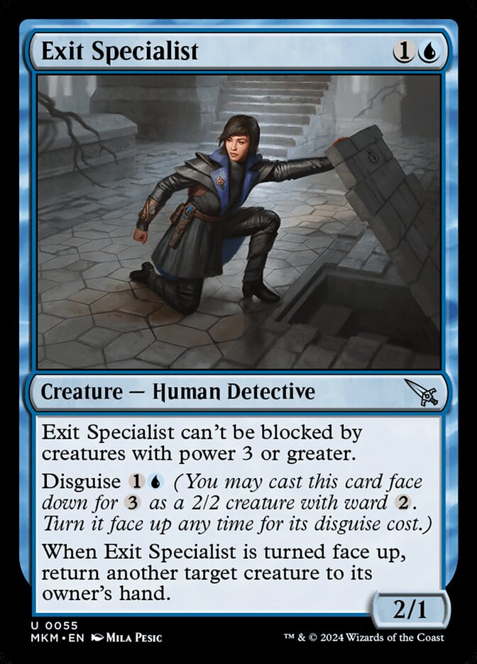 Exit Specialist 55/286 (Murders at Karlov Manor)  - Foil