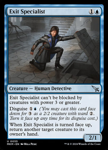 Exit Specialist 55/286 (Murders at Karlov Manor)  - Foil