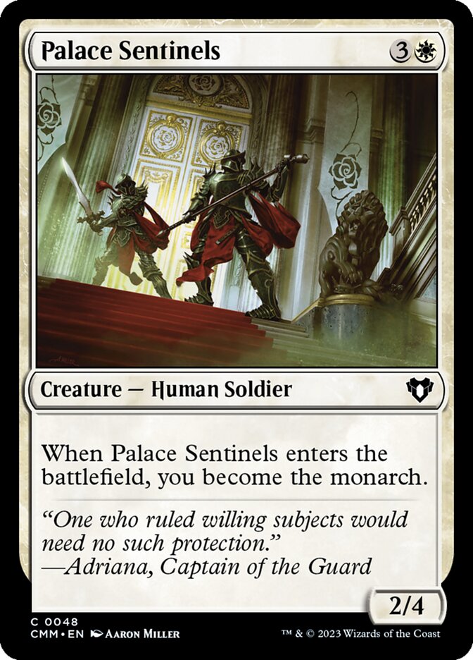 Palace Sentinels 48/451 (Commander Masters) 