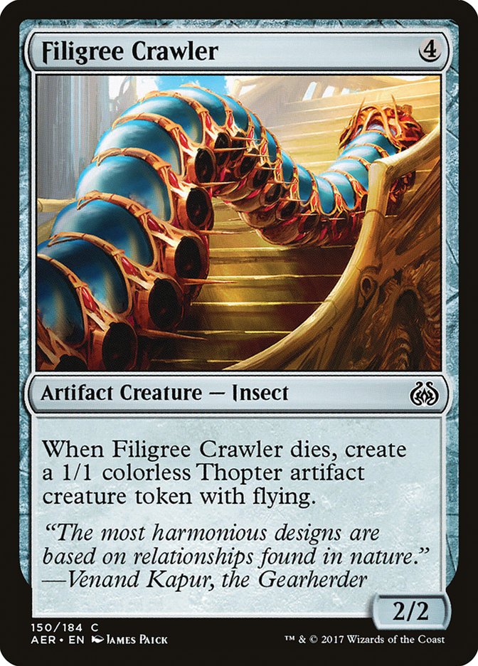 Filigree Crawler 150/184 (Aether Revolt) 