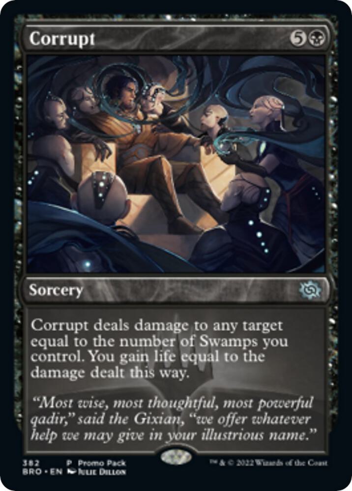 Corrupt 382 (Promo Pack: The Brothers' War)  - Foil