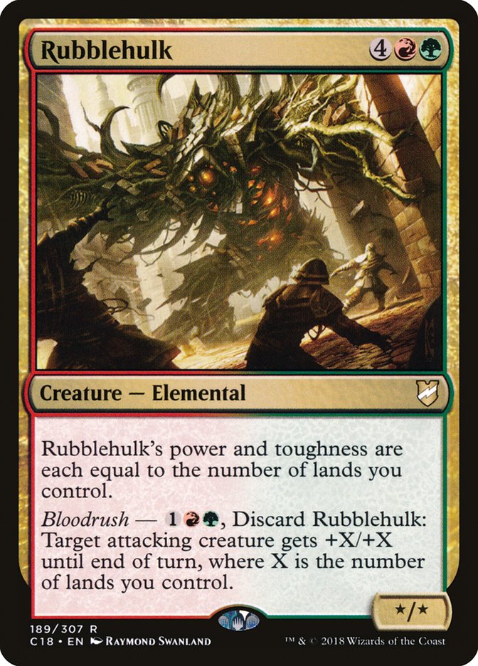 Rubblehulk 189/307 (Commander 2018) 