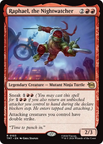 Raphael, the Nightwatcher [Teenage Mutant Ninja Turtles]
