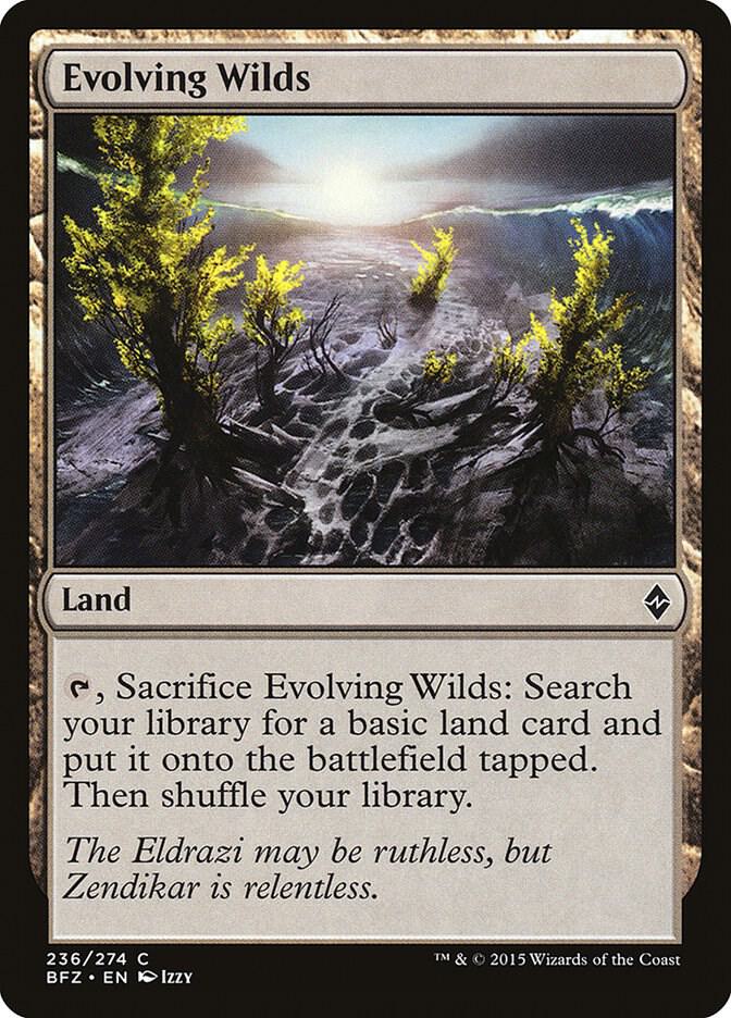 Evolving Wilds 236/274 (Battle for Zendikar) 