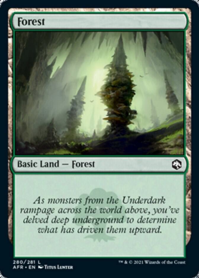 Forest 280 280 (Adventures in the Forgotten Realms)  - Foil