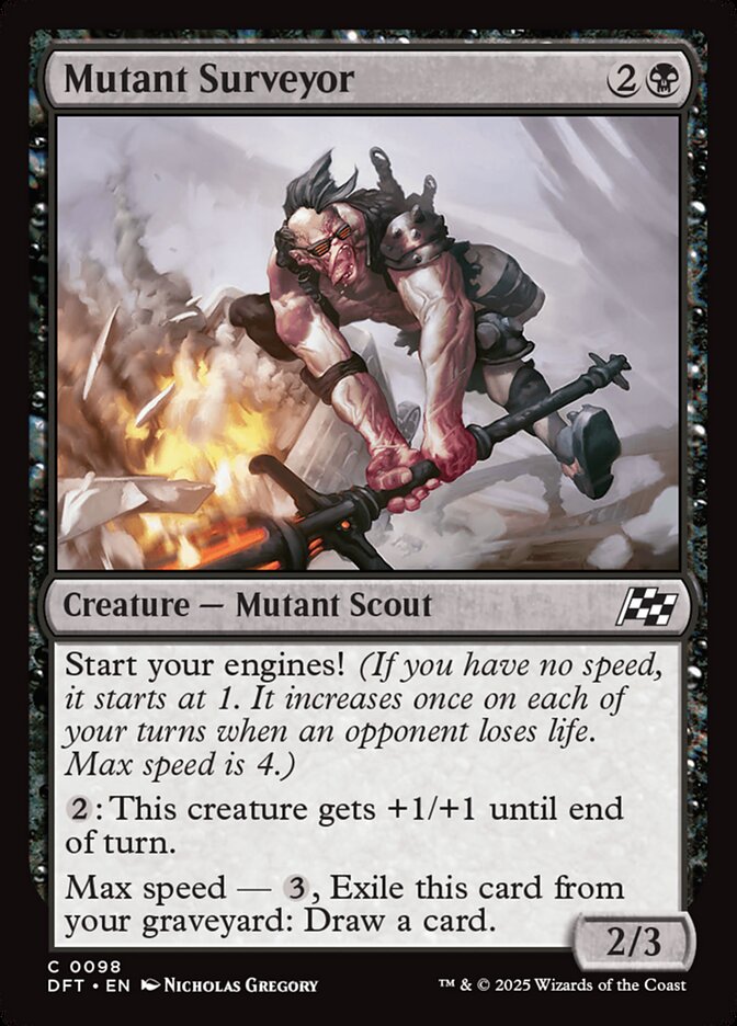 Mutant Surveyor 98 (Aetherdrift)  - Foil
