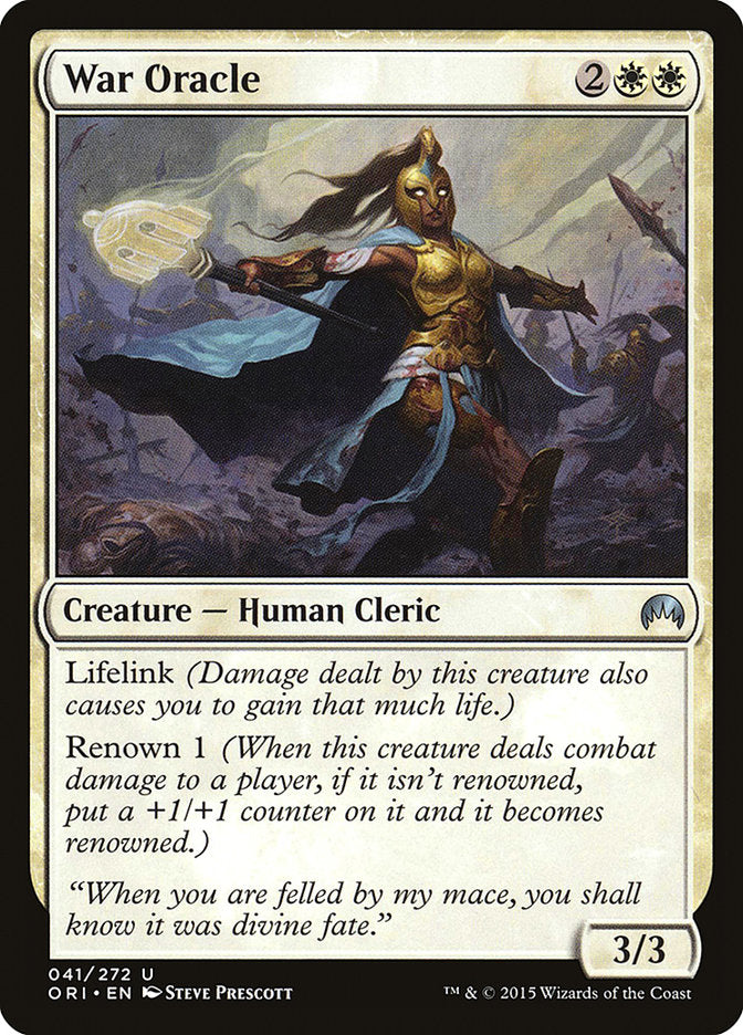 War Oracle 41/272 (Magic Origins) 
