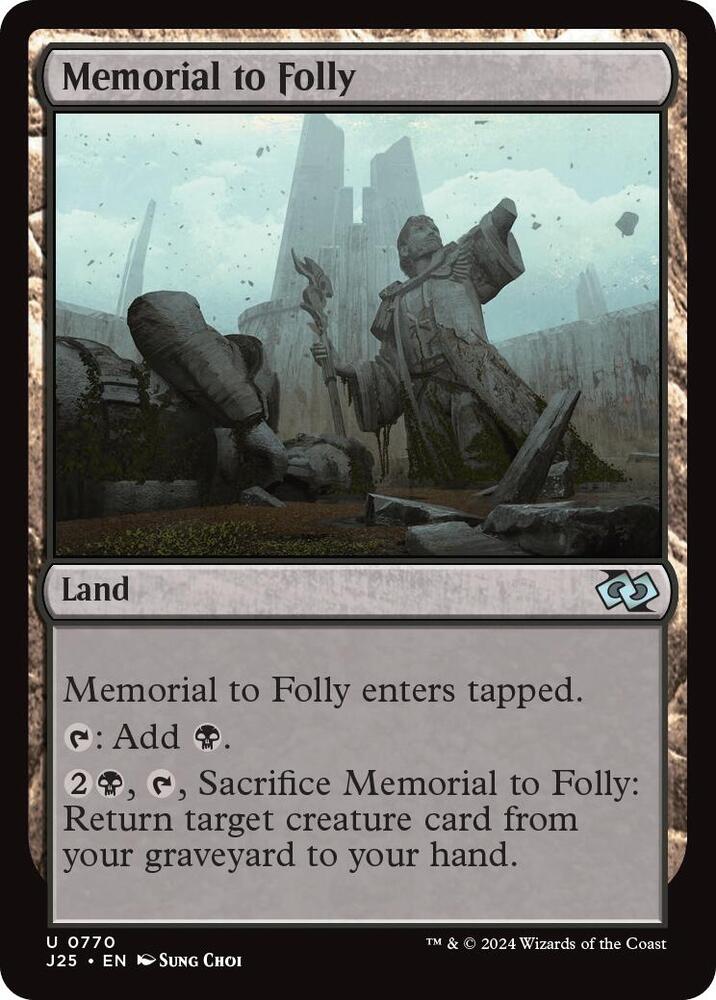 Memorial to Folly 770/779 (Foundations Jumpstart) 