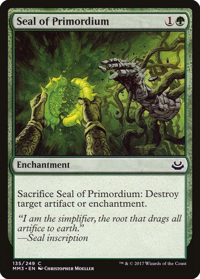 Seal of Primordium 135/249 (Modern Masters 2017) 