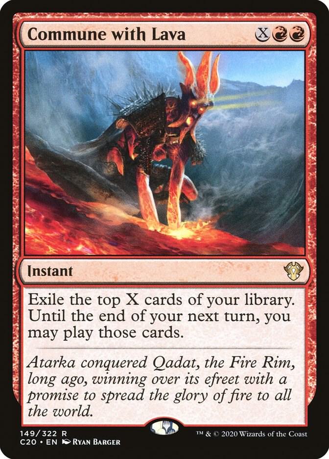 Commune with Lava 149/322 (Commander 2020) 