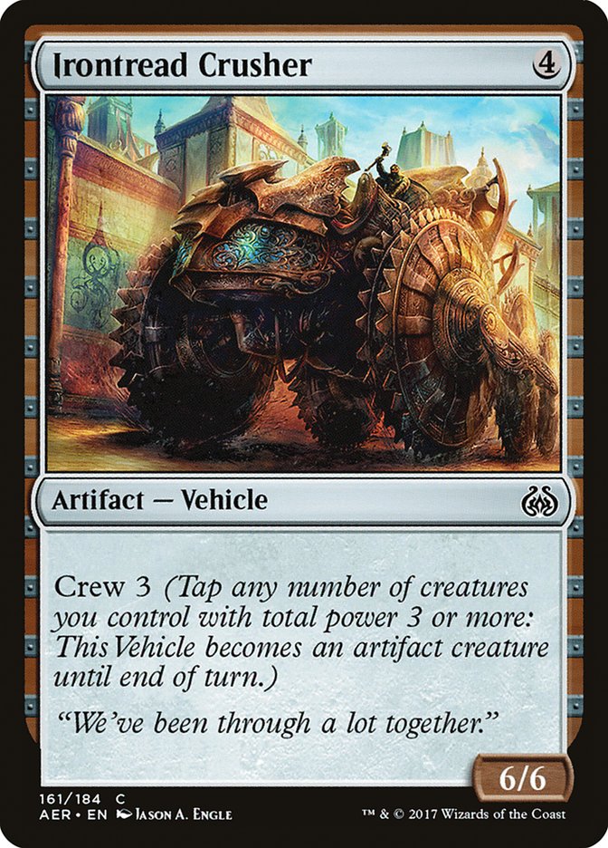 Irontread Crusher 161/184 (Aether Revolt) 