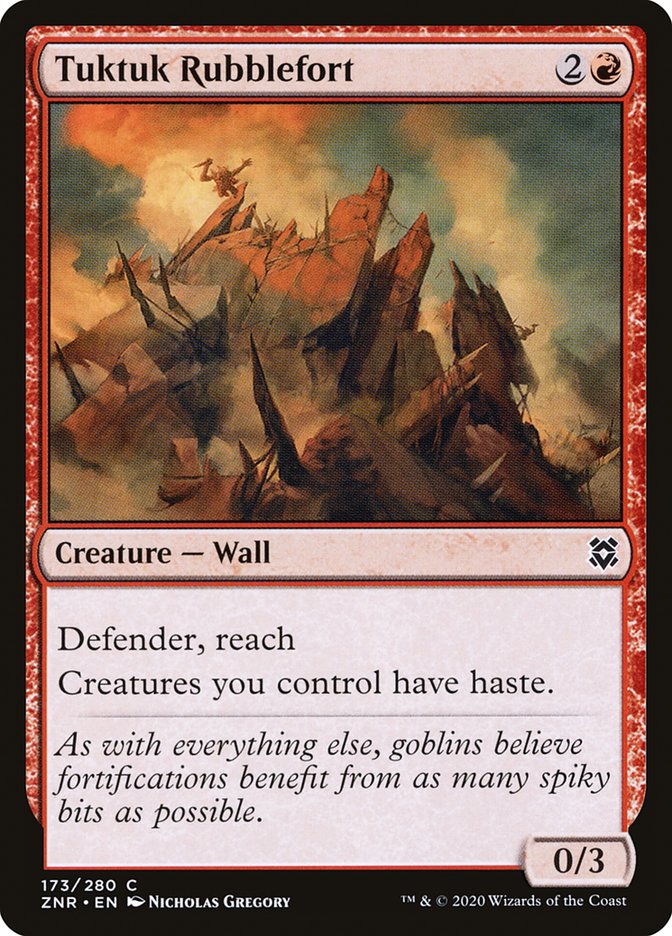 Tuktuk Rubblefort 173/280 (Zendikar Rising) 