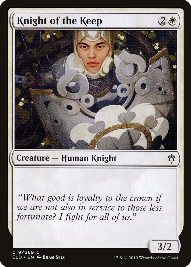 Knight of the Keep 19/269 (Throne of Eldraine) 