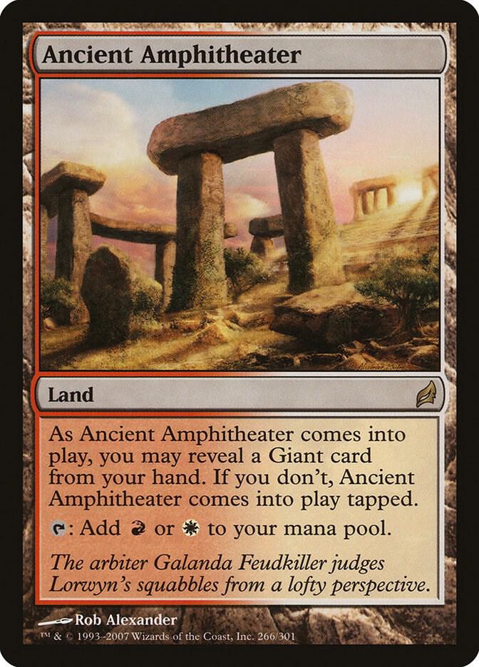 Ancient Amphitheater 266/301 (Lorwyn) 