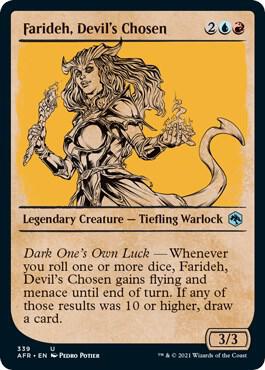 Farideh Devils Chosen Showcase 339 (Adventures in the Forgotten Realms) 