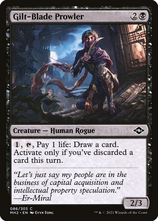 Gilt-Blade Prowler 86 (Modern Horizons 2)  - Foil