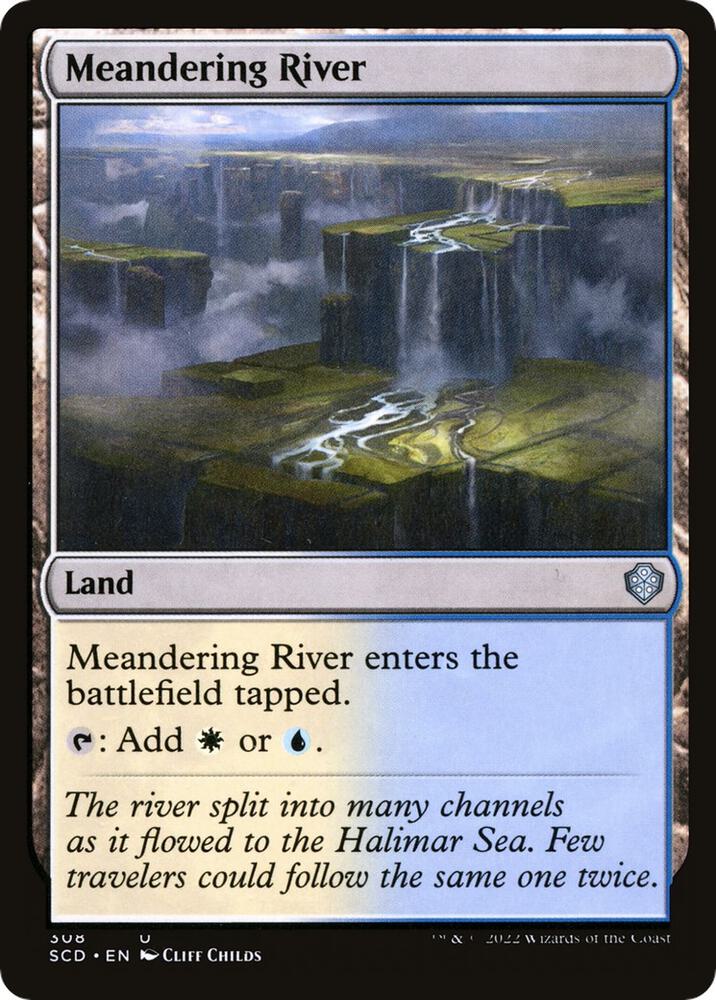 Meandering River 308/352 (Starter Commander Decks) 