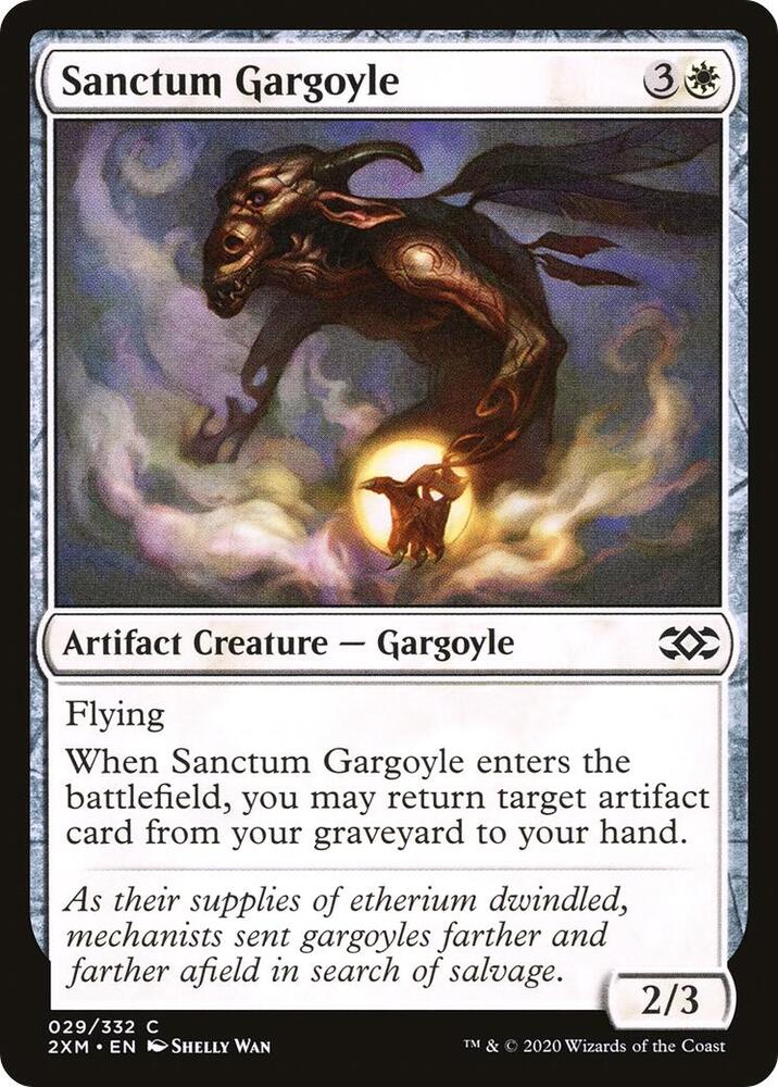 Sanctum Gargoyle 29/332 (Double Masters)  - Foil