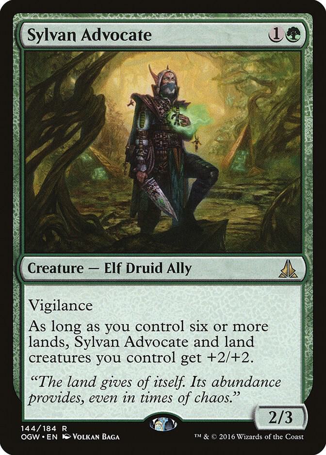 Sylvan Advocate 144/184 (Oath of the Gatewatch) 