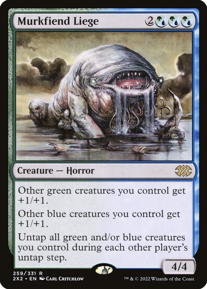 Murkfiend Liege 259 (Double Masters 2022)  - Foil
