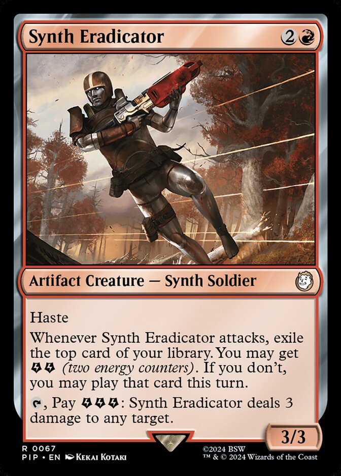 Synth Eradicator 67/326 (Universes Beyond: Fallout) 