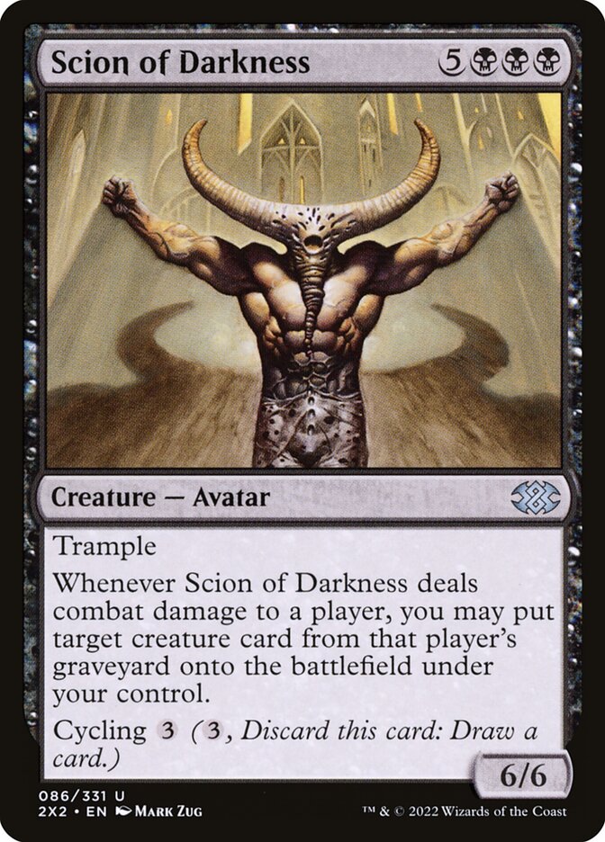 Scion of Darkness 86/331 (Double Masters 2022)  - Foil