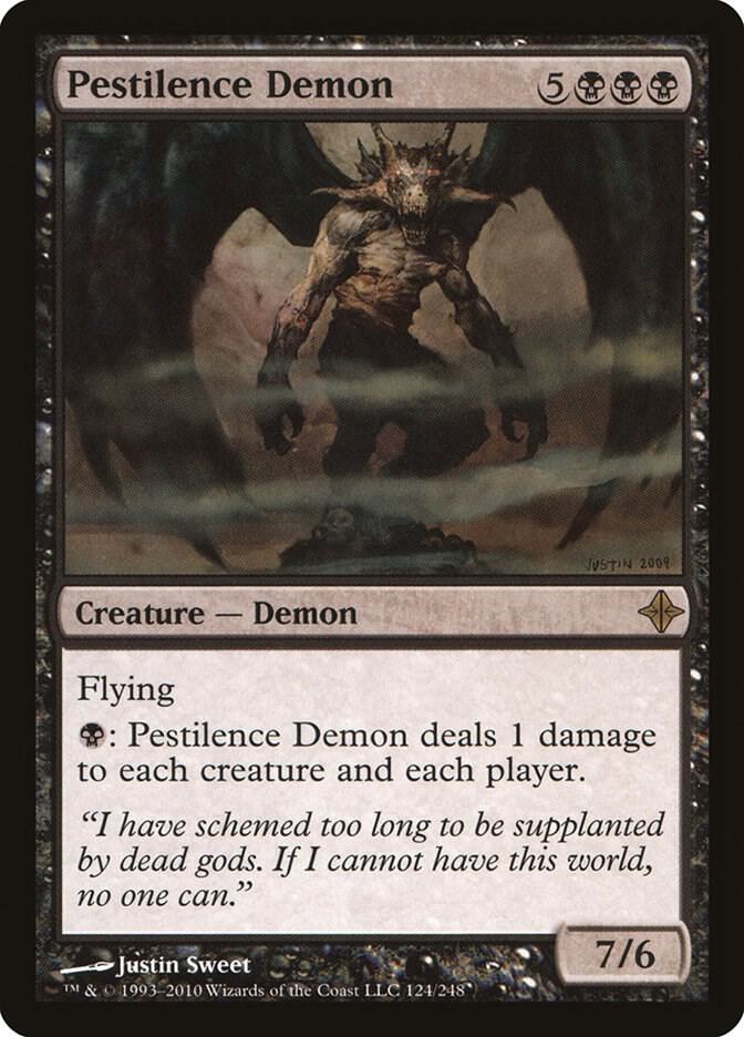 Pestilence Demon 124/248 (Rise of the Eldrazi) 