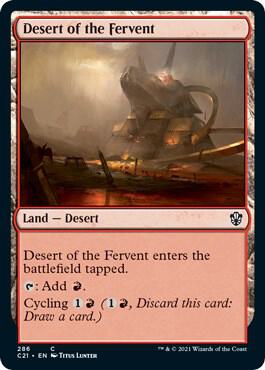 Desert of the Fervent 286/81 (Commander 2021) 