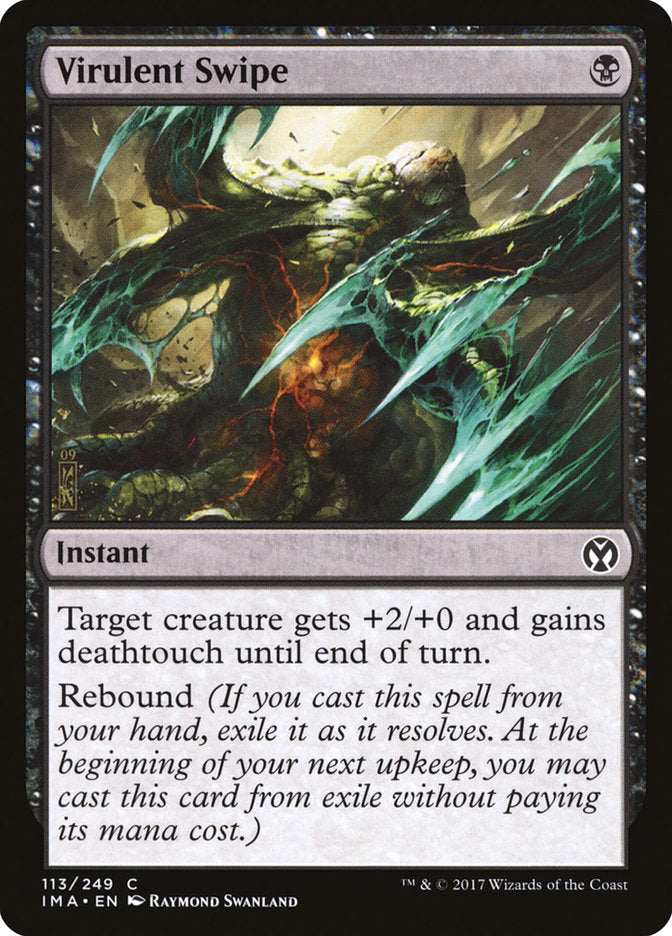 Virulent Swipe 113/249 (Iconic Masters)  - Foil