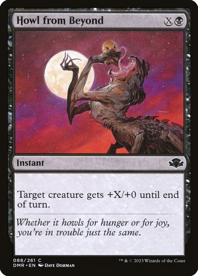 Howl from Beyond 88/261 (Dominaria Remastered) 