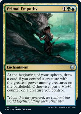 Primal Empathy 227/81 (Commander 2021) 