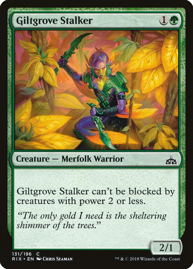 Giltgrove Stalker 131/196 (Rivals of Ixalan) 