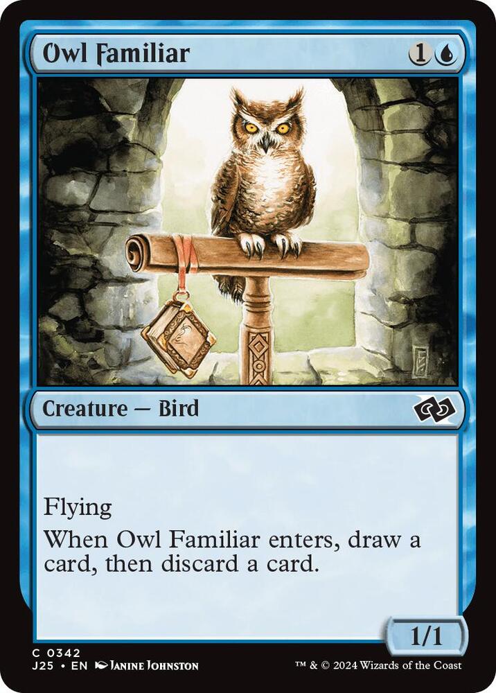 Owl Familiar 342/779 (Foundations Jumpstart) 
