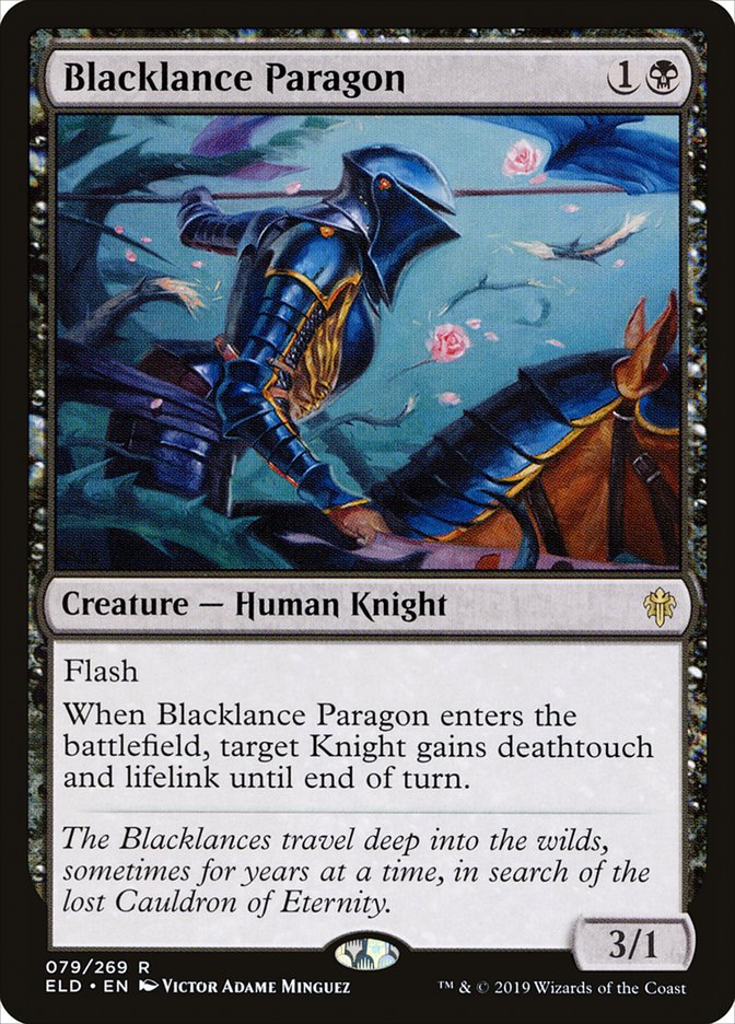 Blacklance Paragon 79/269 (Throne of Eldraine) 