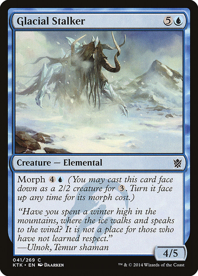 Glacial Stalker 41/269 (Khans of Tarkir) 