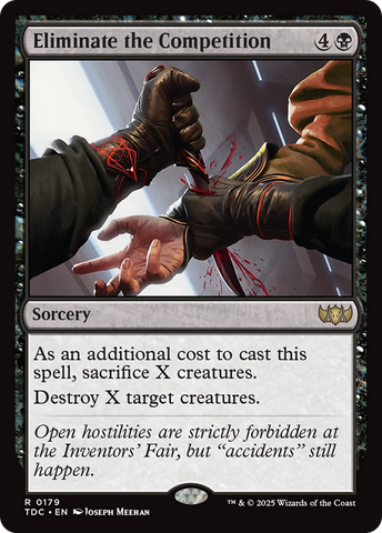 Eliminate the Competition [Tarkir: Dragonstorm Commander]