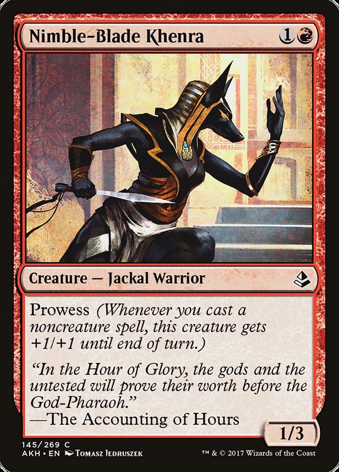Nimble-Blade Khenra 145/269 (Amonkhet) 