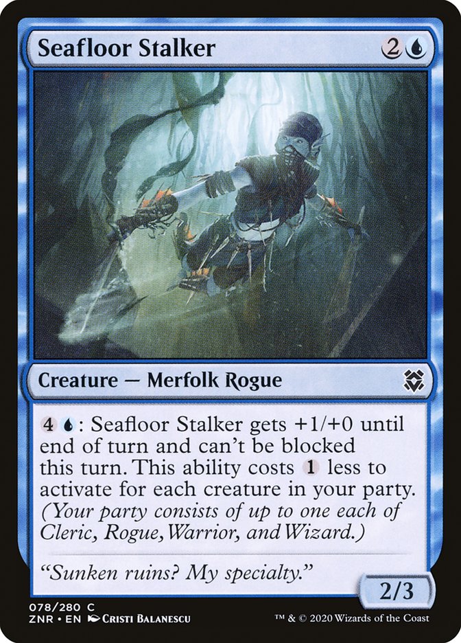 Seafloor Stalker 78/280 (Zendikar Rising) 