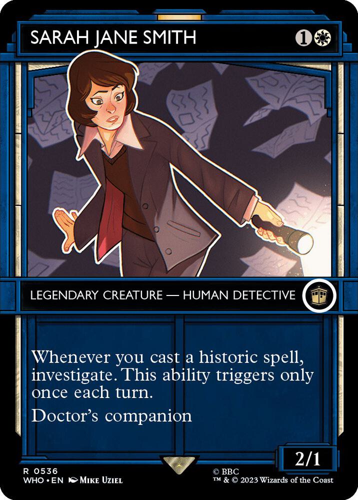 Sarah Jane Smith 536/331 (Universes Beyond: Doctor Who)  - Showcase