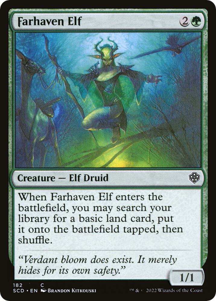 Farhaven Elf 182/352 (Starter Commander Decks) 