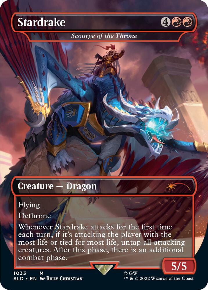 Stardrake // Scourge of the Throne 1033 (Secret Lair Drop Series)  - Borderless