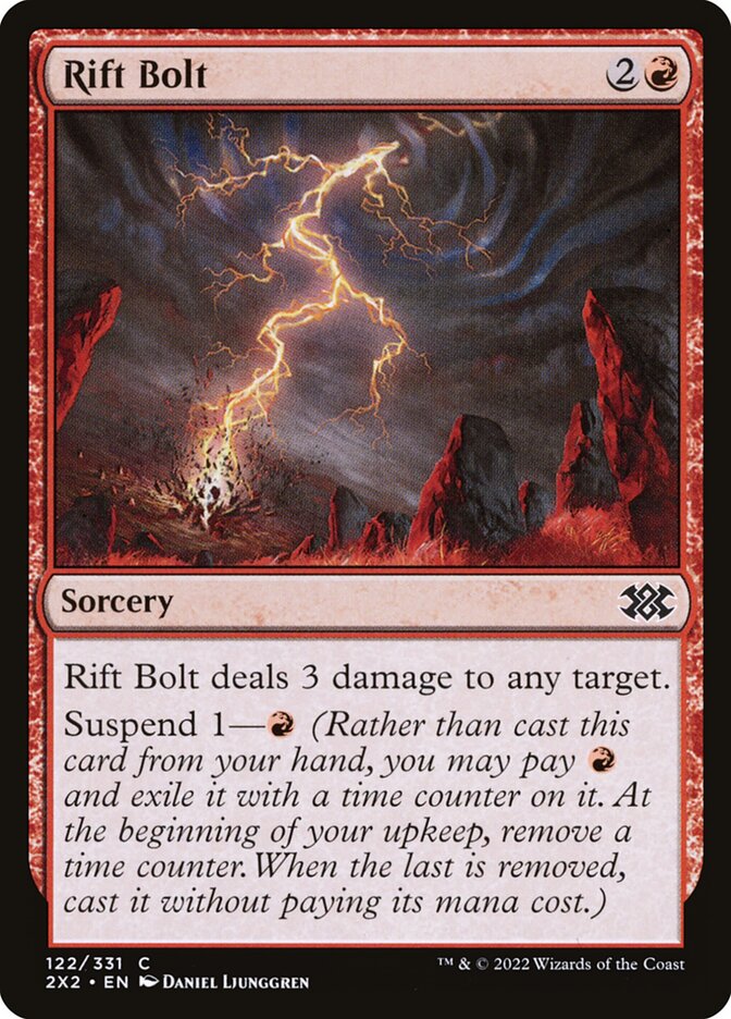 Rift Bolt 122/331 (Double Masters 2022)  - Foil